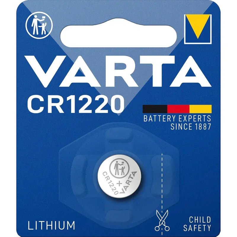 VARTA Batterie Knopfzelle CR1220 3 Volt (1St) - Bestellbar