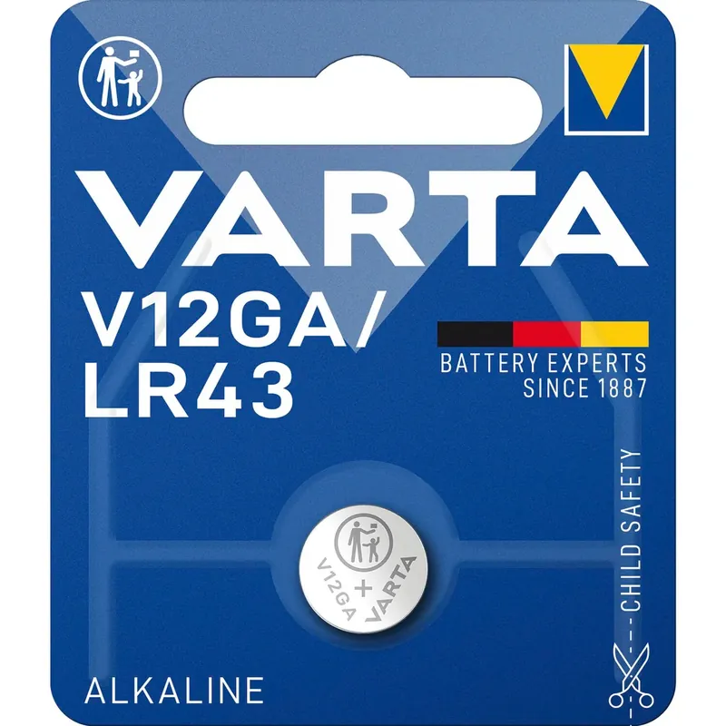 VARTA Batterie Knopfzelle V12GA 1,5 Volt (1St) - Top-Deal
