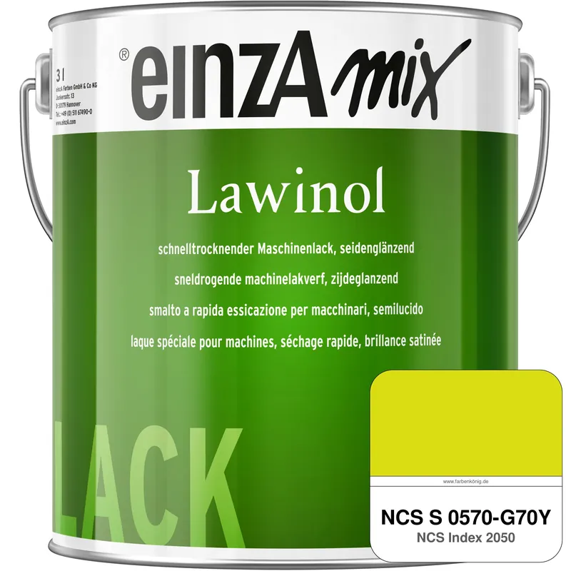 einzA Lawinol seidenglänzend (NCS S 0570-G70Y) - Schneller Versand