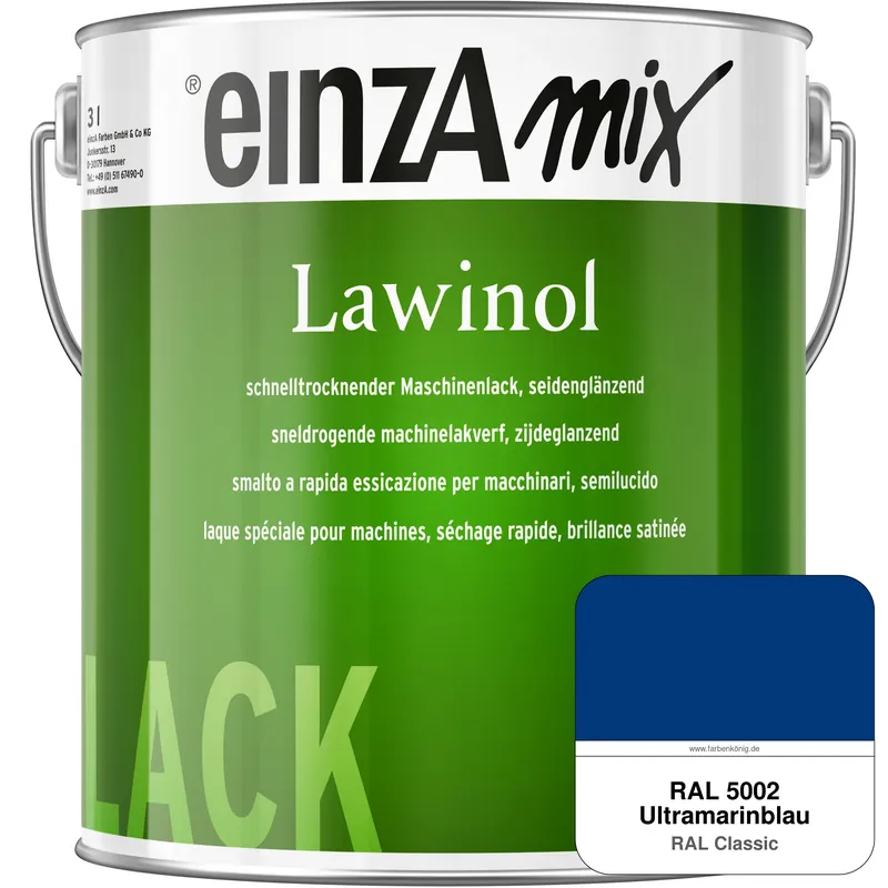 einzA Lawinol seidenglänzend (RAL 5002 Ultramarinblau) - Einfach bestellen